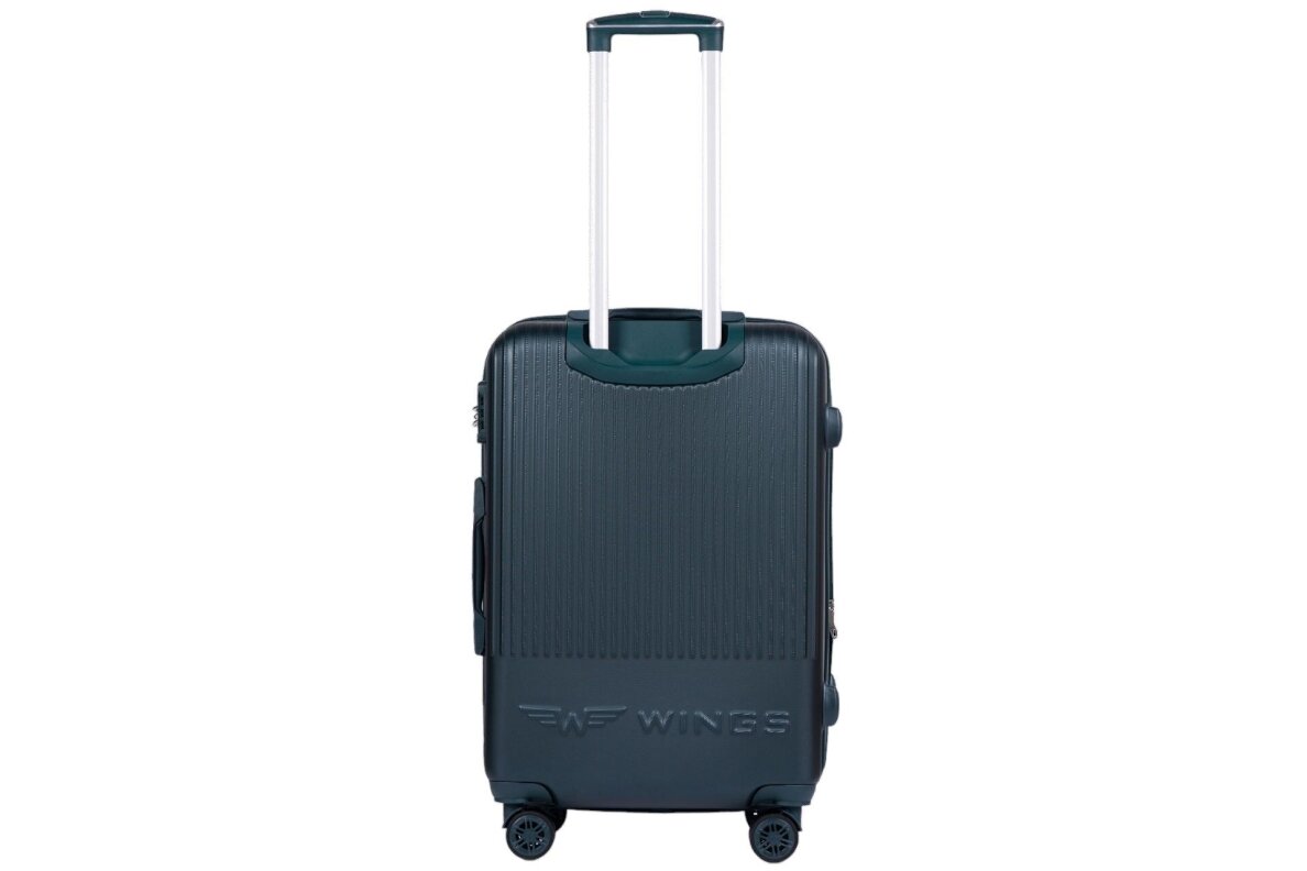 Žalias (dark green) lagaminas Wings SWL03 2
